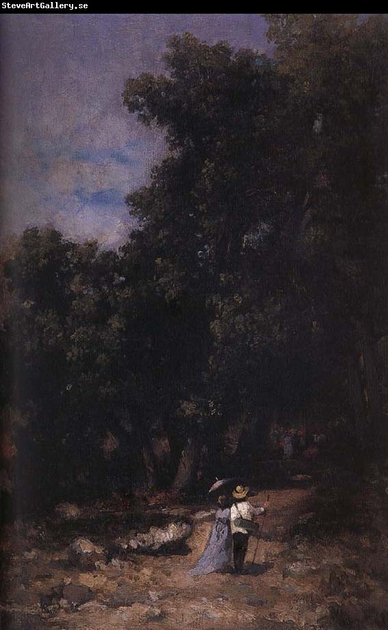 Nicolae Grigorescu In the Woods of  Fontainebleau